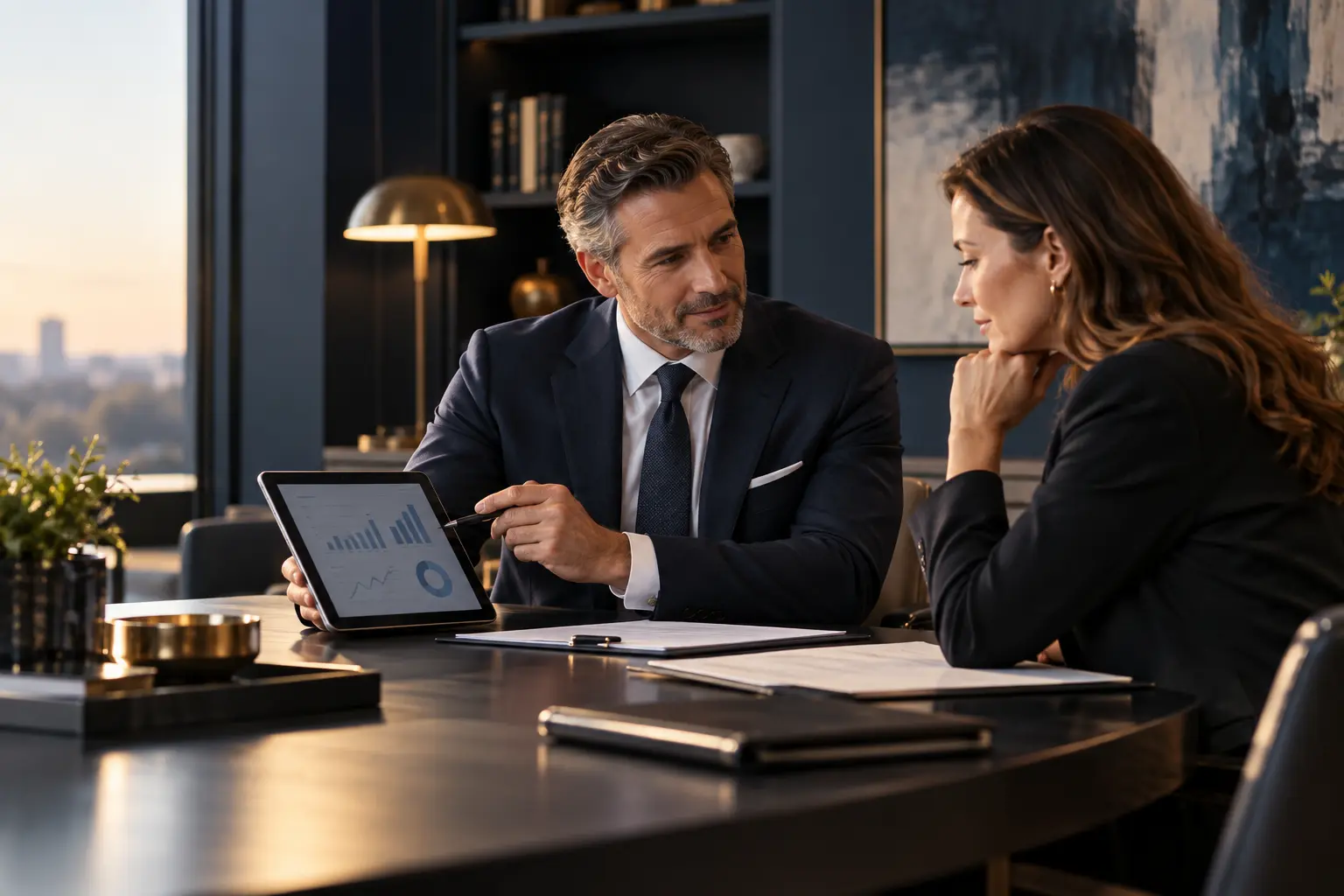 Finance & Insurance digital solution visual