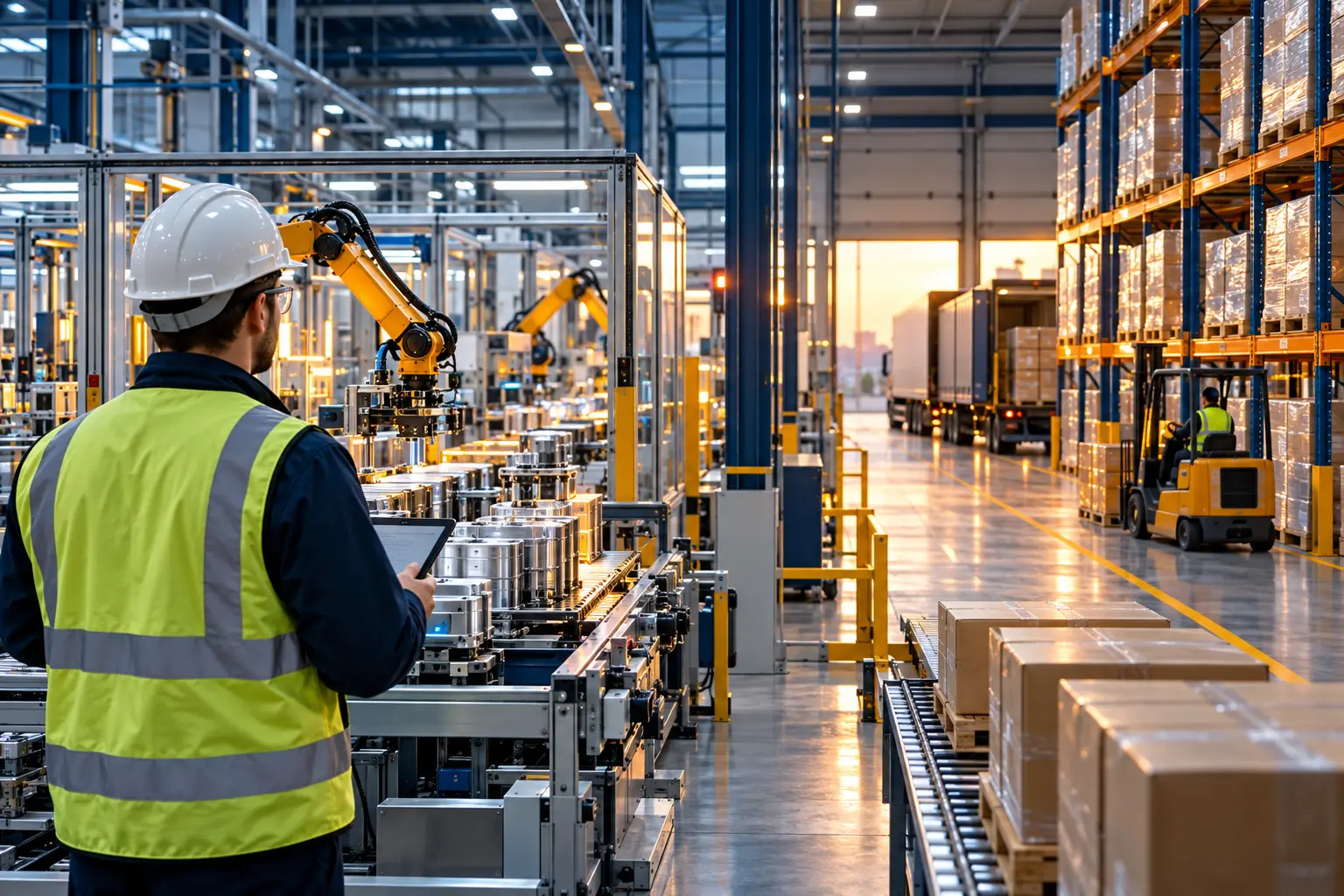 Manufacturing & Distribution digital solution visual