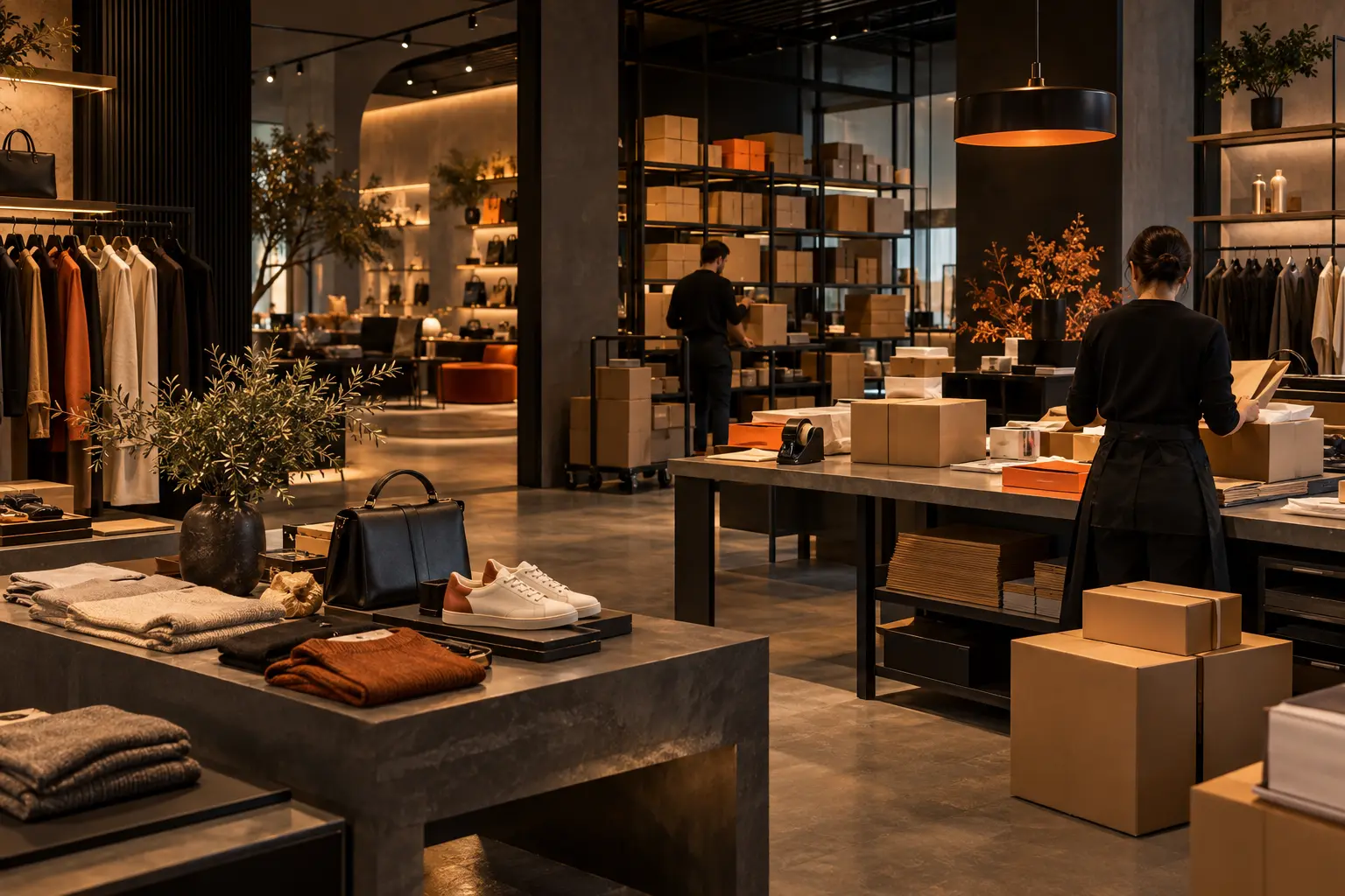 Retail & E-commerce digital solution visual