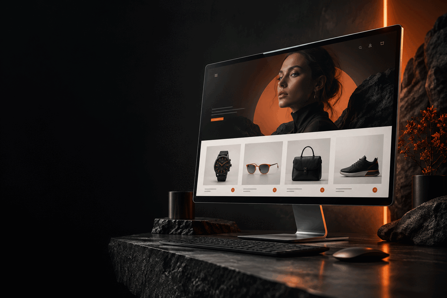Search-ready website content and product structure